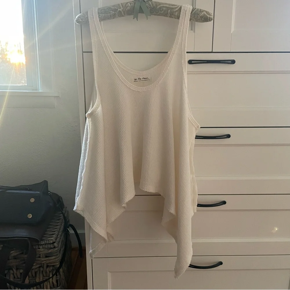 White Free People Sing La La Tank - Picture 6 of 13